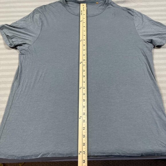 DUER Shirt Mens Large Gray Short Sleeve Crewneck Tee Tencel Lyocell Performance - Picture 7 of 8
